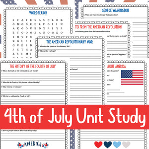 4th of July Unit Study