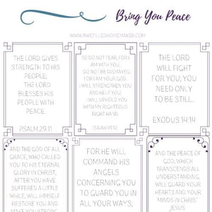 6 Bible Verses To Bring Peace