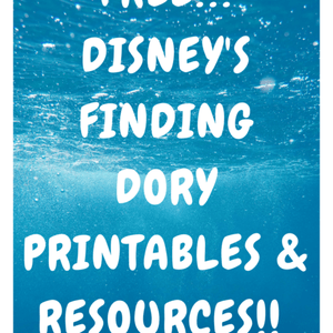 Finding Dory Printable Pack