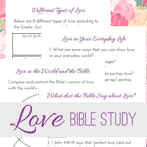 Love Bible Study (For Adults)