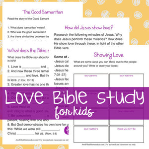 Love Bible Study (For Kids)