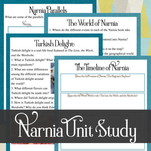 Chronicles of Narnia Unit Study