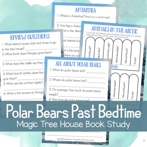 Polar Bears Past Bedtime (Magic Treehouse Study)