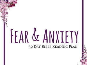 Fear And Anxiety - Journal Through The Bible