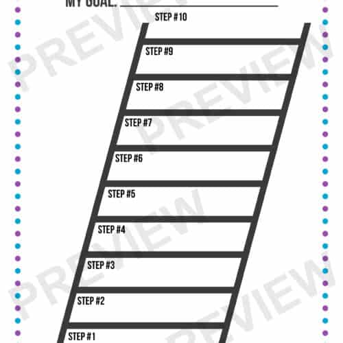 Teen Goal Ladder – Halfway Homesteaders Shop teen-goal-ladder-halfway-homesteaders-shop