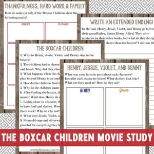 The Boxcar Children Movie Study
