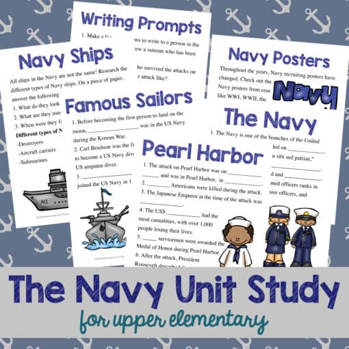 Navy Unit Study (Upper Elementary)