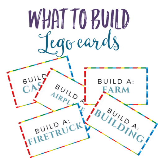 What To Build Lego Printable